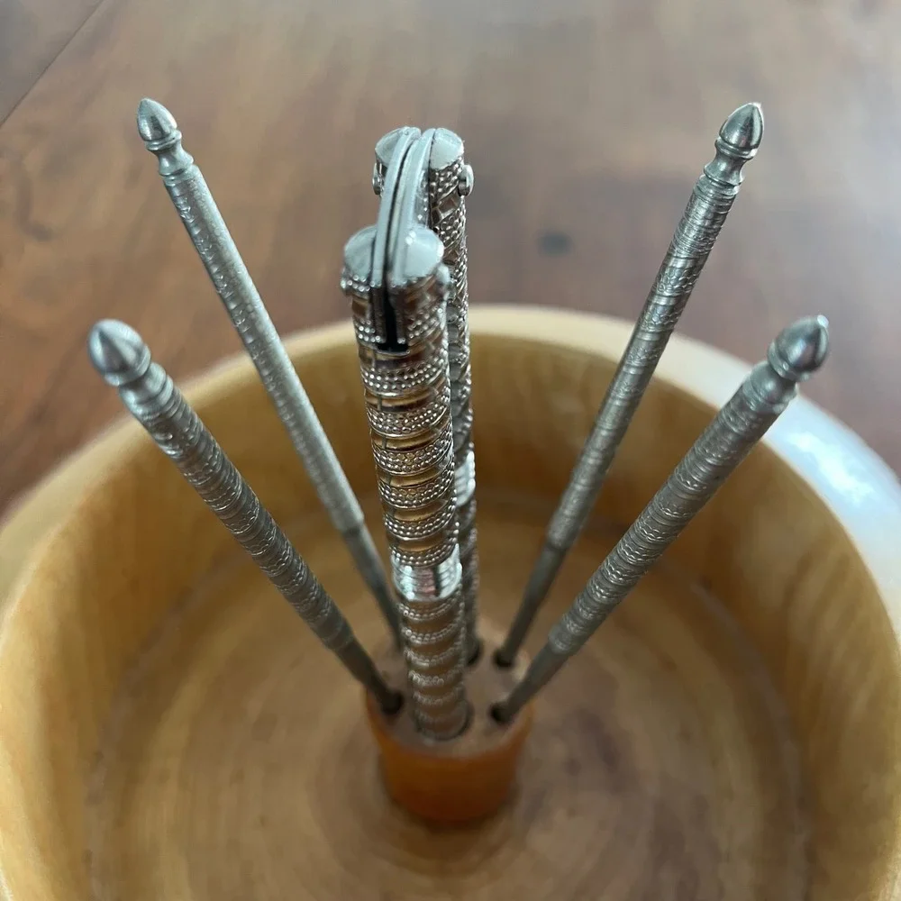 Vintage Live Edge Nut Bowl